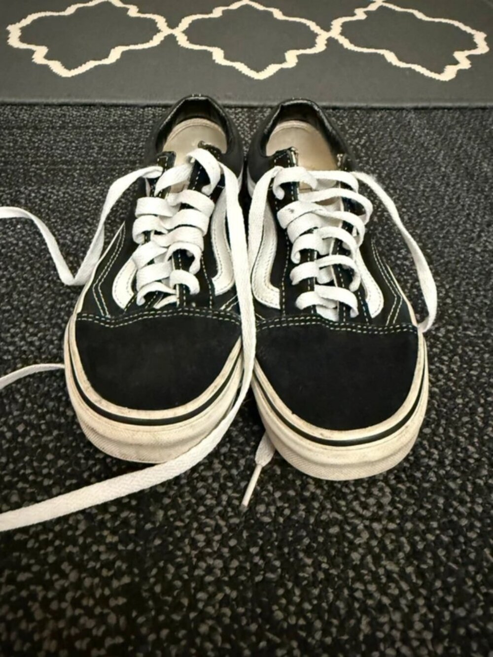 Black Vans Shoe